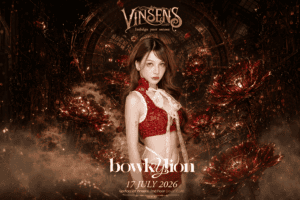 Bowkylion concert at VINSENS by DAVIN CAFE in Bangkok, featuring an exclusive live music performance with an intimate atmosphere for fans seeking a premium live concert experience.