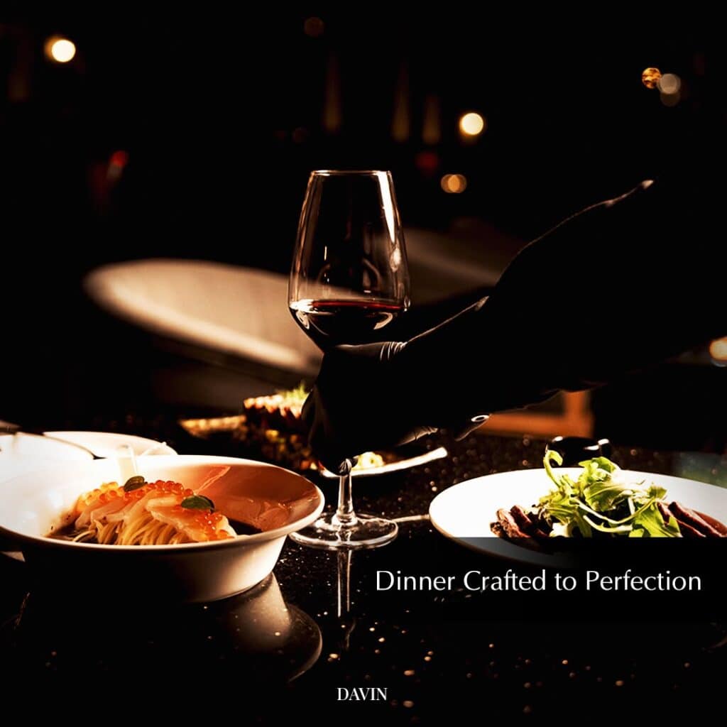 ร้านอาหารพรีเมียม เลียบด่วน DAVIN CAFE บรรยากาศดินเนอร์สุดพิเศษพร้อมไวน์และอาหารสไตล์ยุโรป